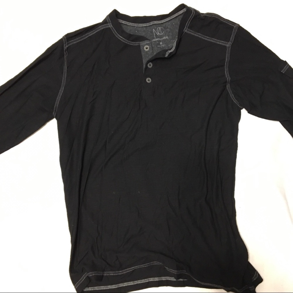 Long Sleeve Black T-shirt
